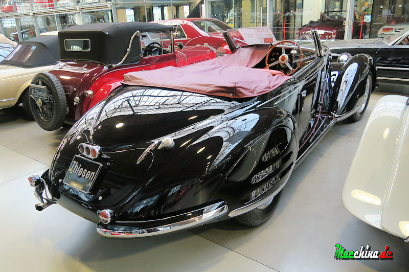 Alfa Romeo 6C 2300 B Pescara MM Cabriolet, Foto: Macchina.de